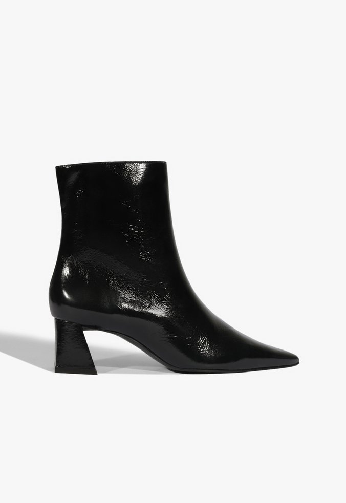 Bota Fresh Boho Couro Preta