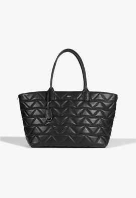 Bolsa Shopping Paris Couro Preta