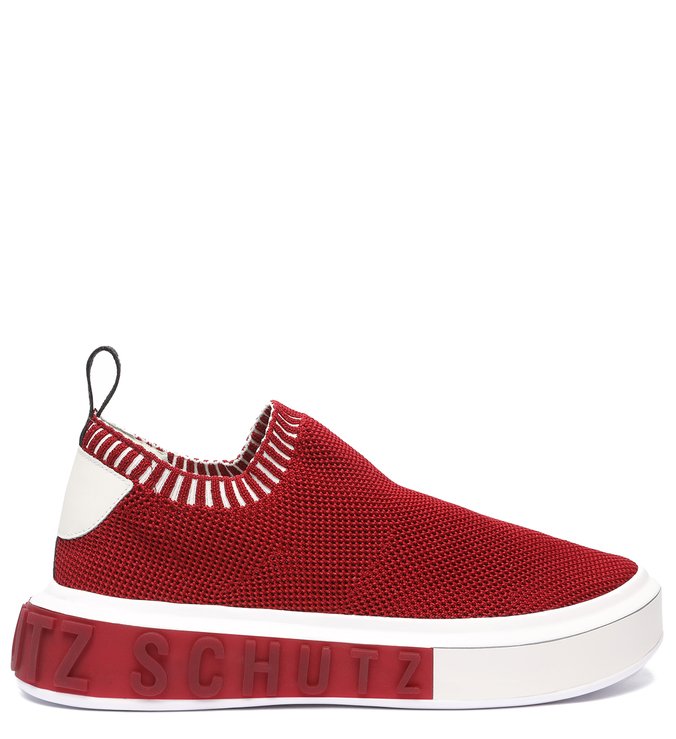 Tênis It Schutz Knit Vermelho Tênis It Schutz Knit Vermelho