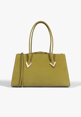 Bolsa Tote Grande Adele Couro Verde