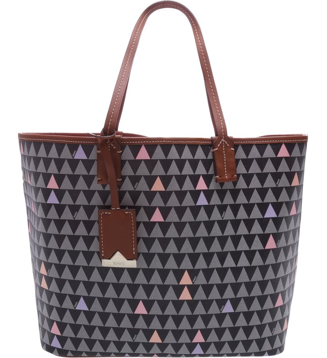 Shopping Bag Nina Triangle Black