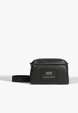 Bolsa Tiracolo Crossbody Journey Pequena Couro Preta