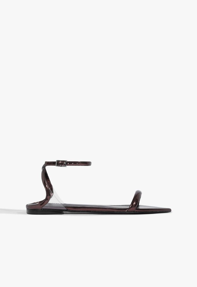 Sandália Skye Flat Marrom