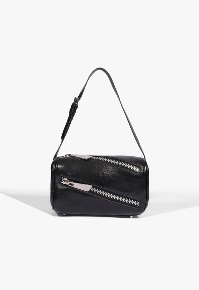 Bolsa Couro Shoulder Preta