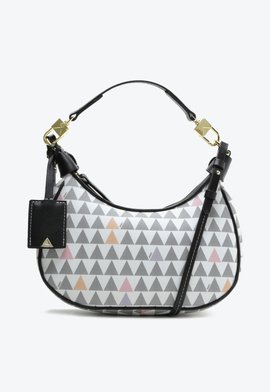 Bolsa Tiracolo Média Triangle Branca