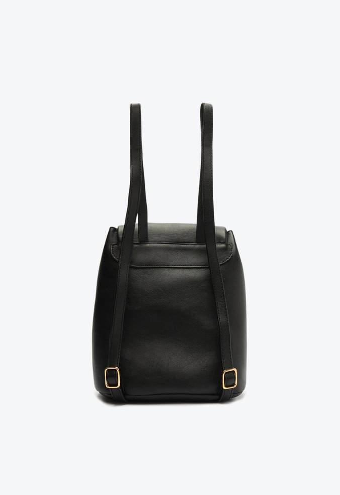 Mochila Phanter Couro Preta Mochila Phanter Couro Preta