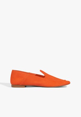 Mocassim Adina Camurça Laranja
