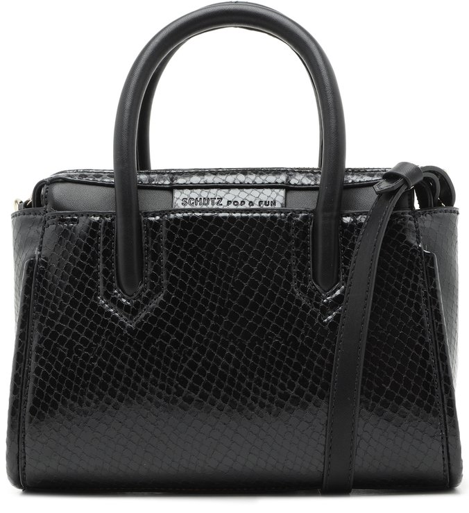 Mini Tote Crossbody Black