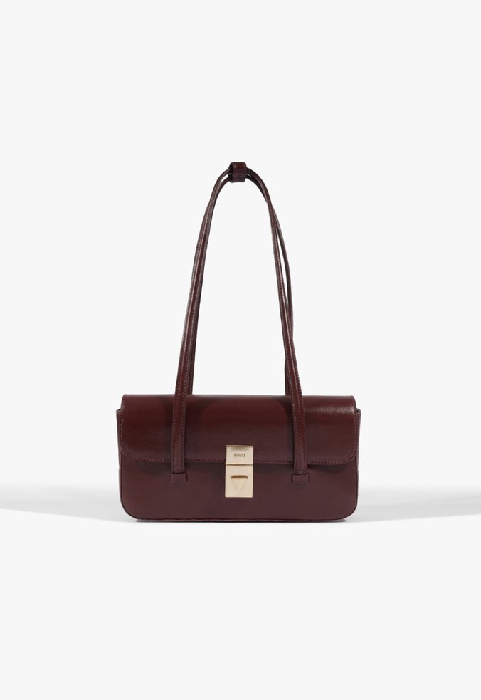 Bolsa Tiracolo Liz Pequena Couro Vermelha