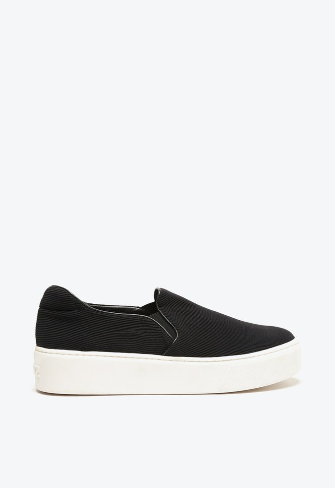 Tênis Slip S-High Veludo Preto | Schutz