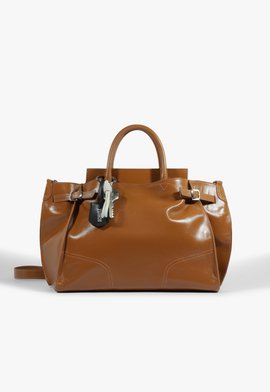 Bolsa Tote Grande Heaven Couro Marrom