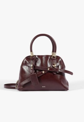 Bolsa Pequena Lorena Soft Couro Vinho