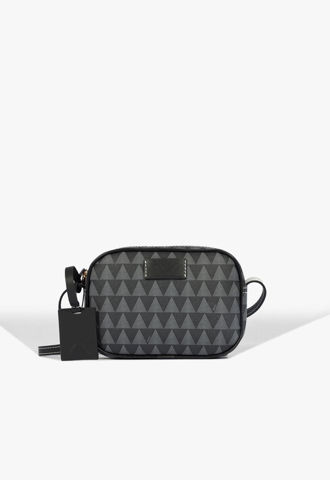 Camera Bag Couro Pequena Triangle
