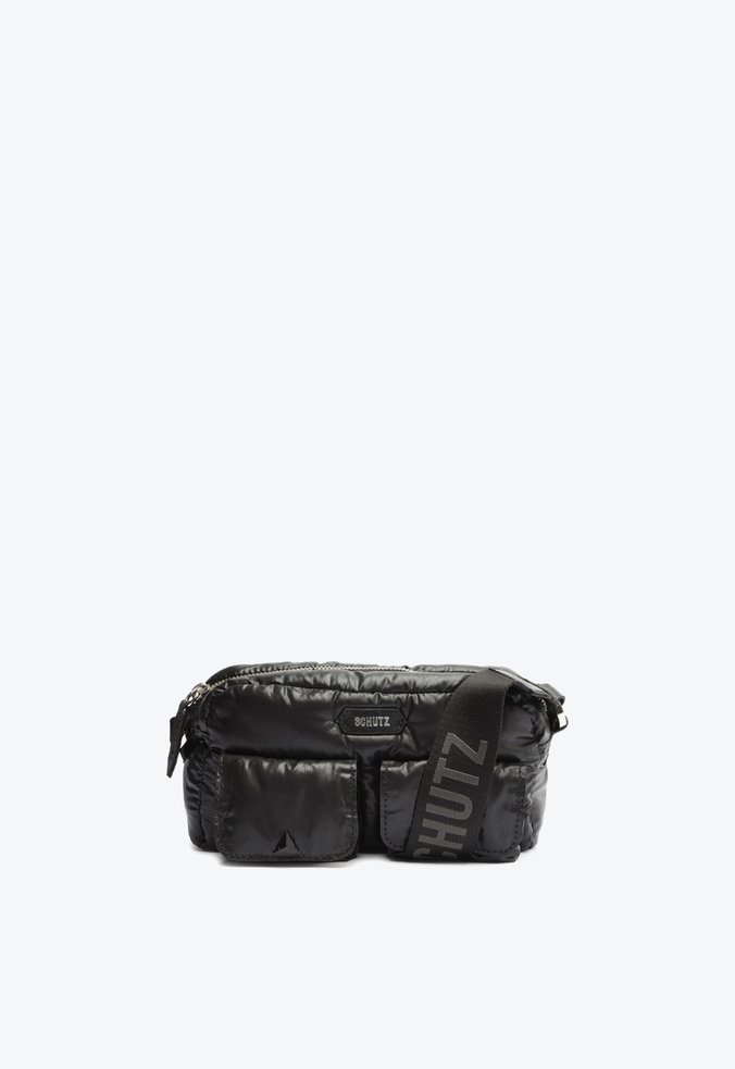 Bolsa Tiracolo Pequena Alex Nylon Preta