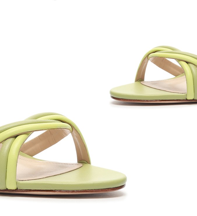 Sandália Salto Twist Gold Green Sandália Salto Twist Gold Green
