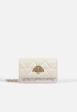 Bolsa Tiracolo 4Grls Believe Pequena Couro Branca