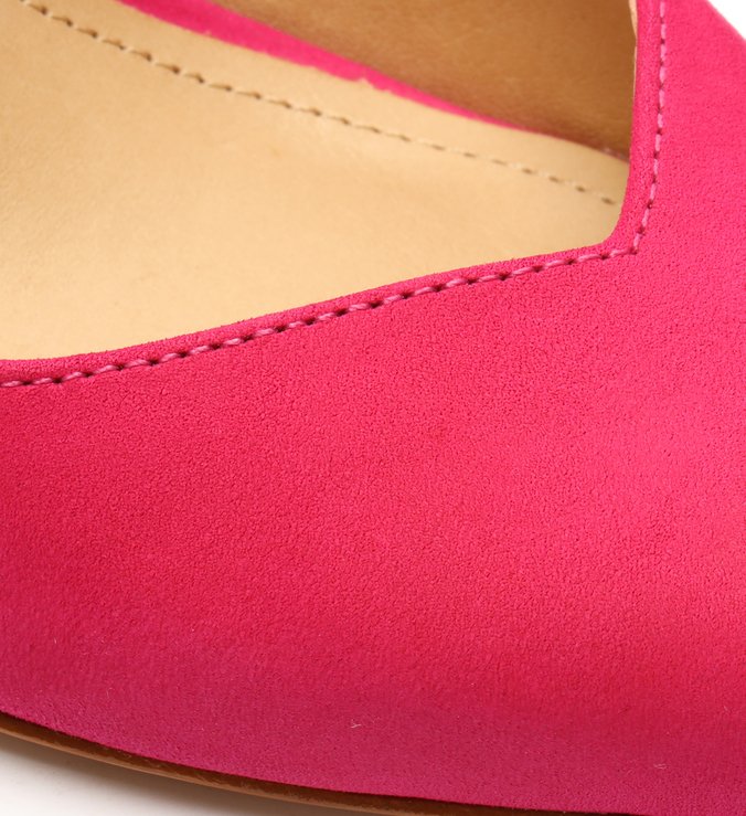 Sapato Scarpin Slingback Salto Arquitetônico Pink Sapato Scarpin Slingback Salto Arquitetônico Pink