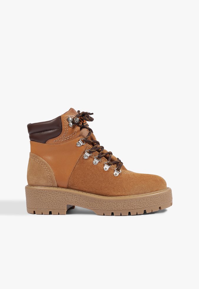 Bota Tratorada Trekking Couro Marrom