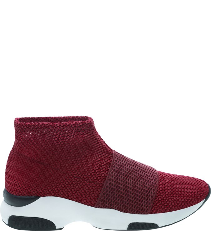 Sock Sneaker Stretch Red Sock Sneaker Stretch Red