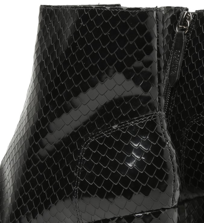 Bota Tratorada Bright Snake Black Bota Tratorada Bright Snake Black