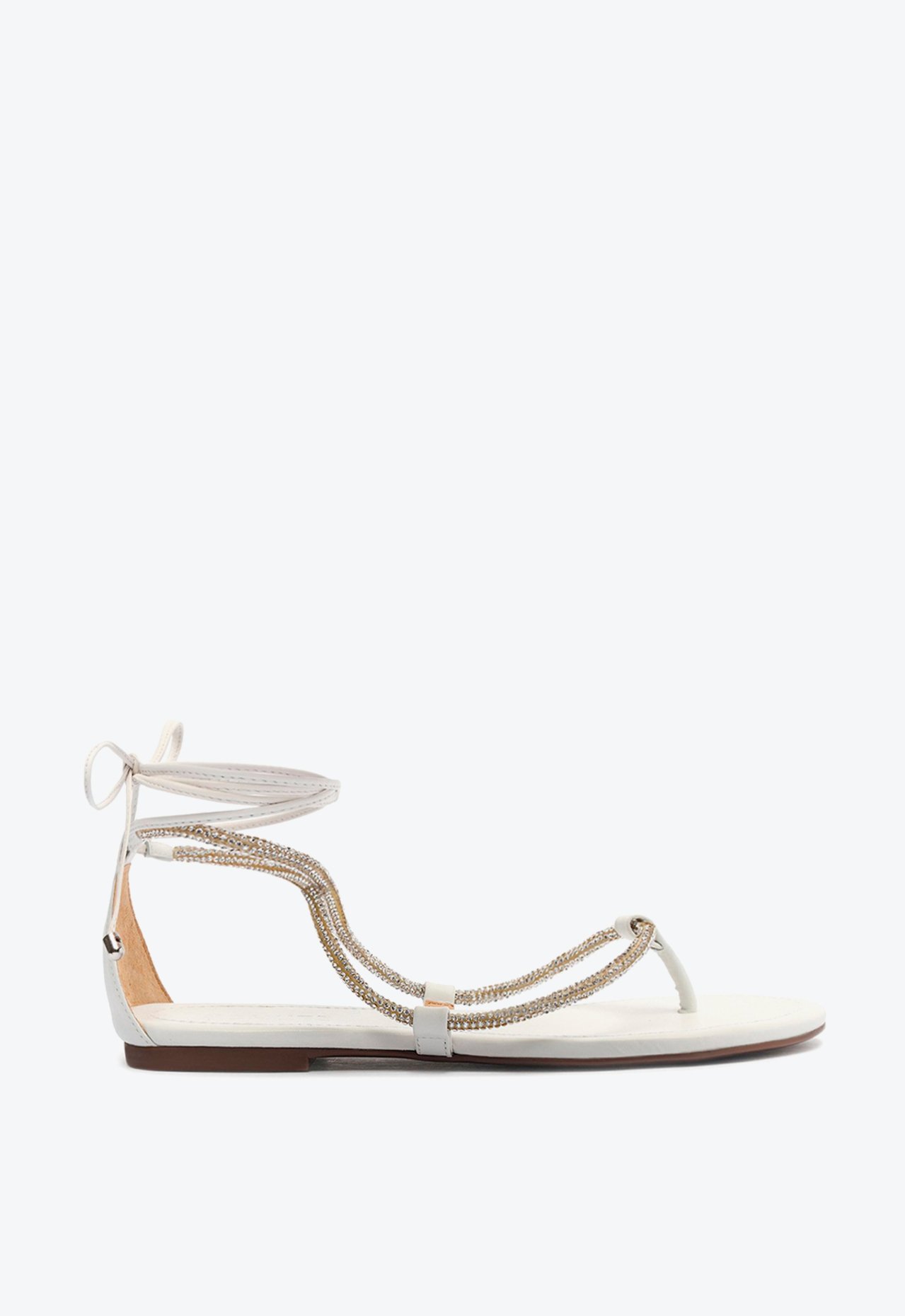 Sandália Rasteira Hot Pool Summer Branca | Schutz