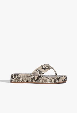 Chinelo Plataforma Animal Print