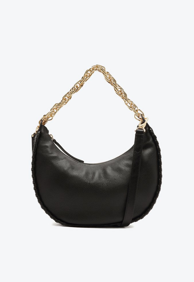 Bolsa Round Média Preta