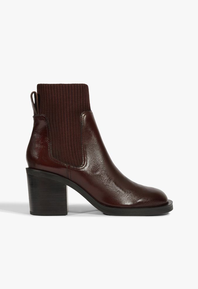 Bota Verniz Eloise Marrom