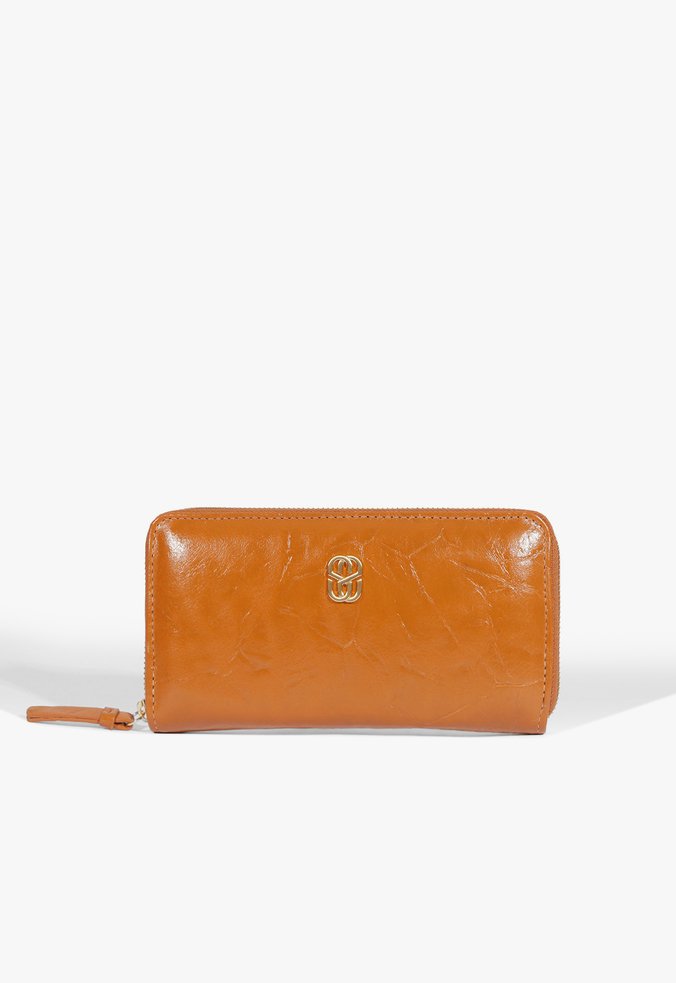 Carteira Grande Hoover Couro Marrom