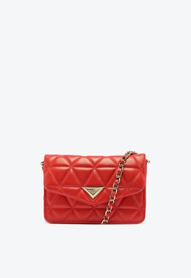 Bolsa Pequena Tiracolo 944 Matelassê Vermelha