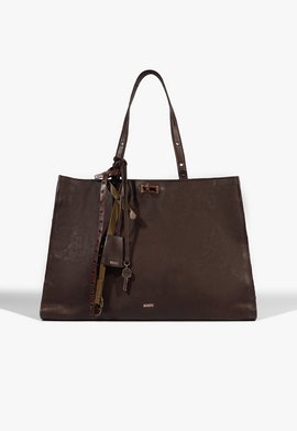 Bolsa Myst Grande Couro Marrom