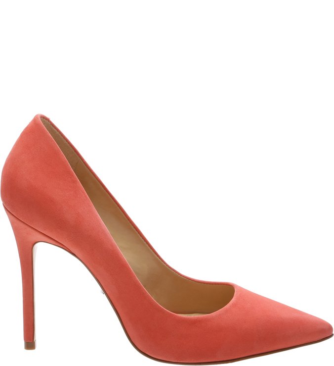 Scarpin Clasic Nobuck Coral Scarpin Clasic Nobuck Coral