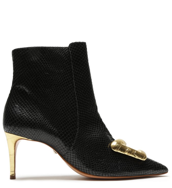 Boot Matt Snake Black