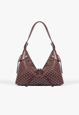 Bolsa Tiracolo Marien Média Couro Preta