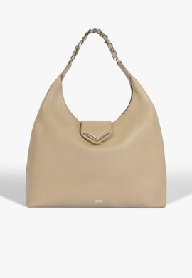Bolsa Hobo Secrets Grande Couro Bege