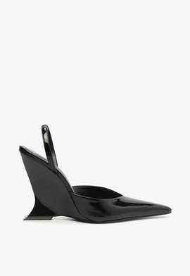 Slingback Siena Verniz Preto