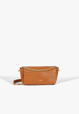 Bolsa Maya Mini Couro Marrom