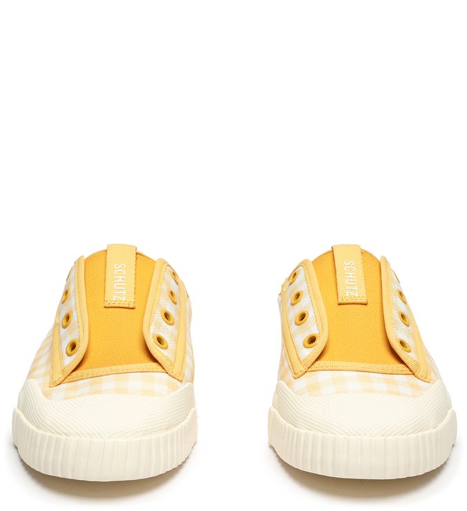 Open Sneaker Smash Vichy Yellow Open Sneaker Smash Vichy Yellow