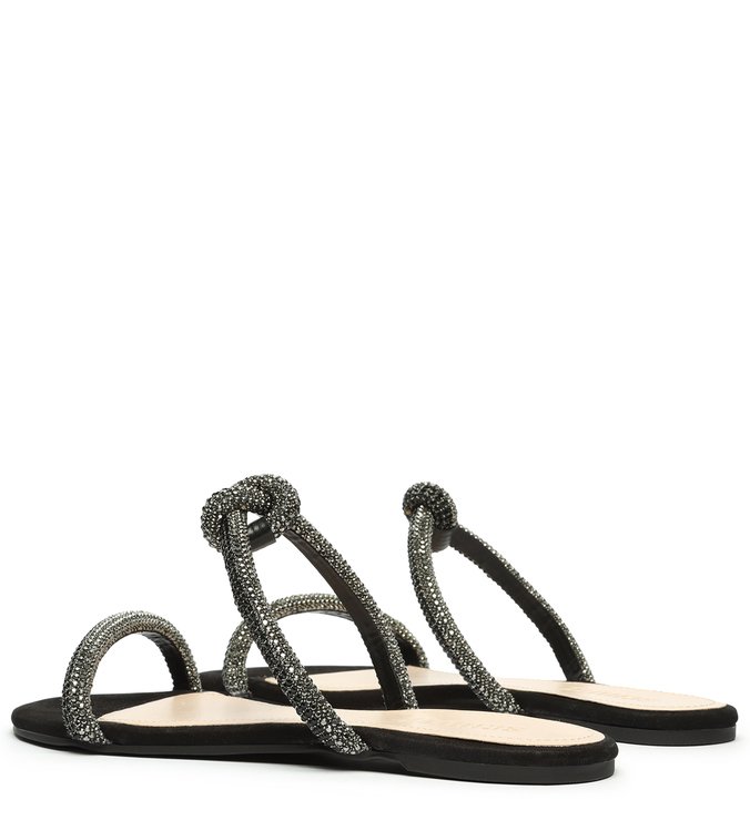Flat Knot Glam Pedraria Prata Flat Knot Glam Pedraria Prata
