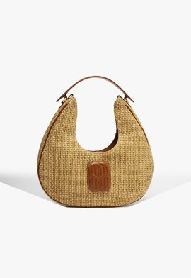 BOLSA MÉDIA HOBO CARMEL NATURAL