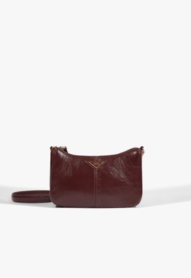 Bolsa Tiracolo Yani Pequena Couro Vinho