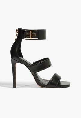 Sandália de Salto Alto Preta