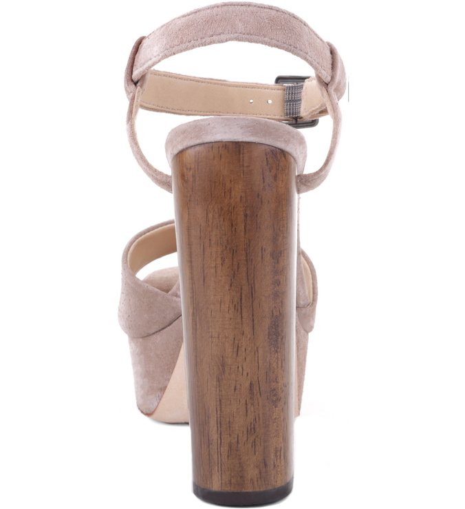 Sandália Meia Pata Wood Heel Neutral Sandália Meia Pata Wood Heel Neutral