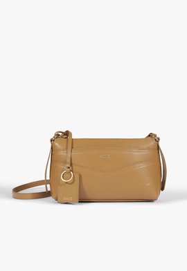 Bolsa Tiracolo Tyra Couro Marrom