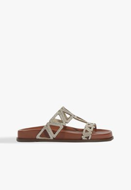 Sandália Sharp Glam Prata