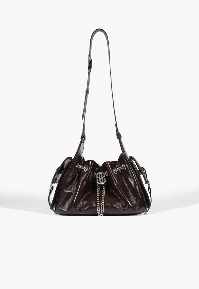 Bolsa Mini Lilibet Couro Marrom