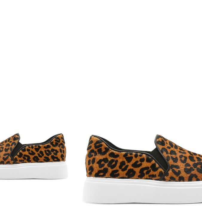 Tênis Slip On Furry Animal Print Tênis Slip On Furry Animal Print