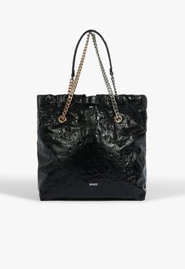 Bolsa Dazed Média Couro Preta