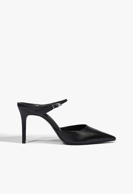 Mule Laura Couro Preto