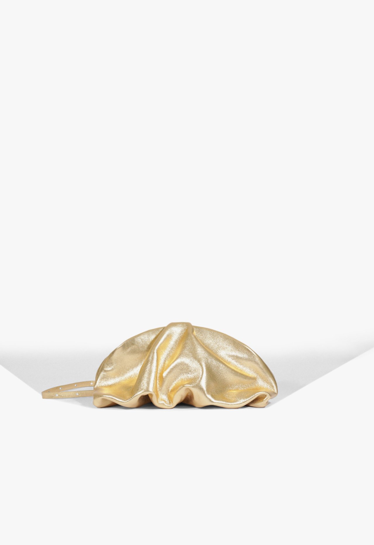 Bolsa Avril Média Couro Dourada | Schutz